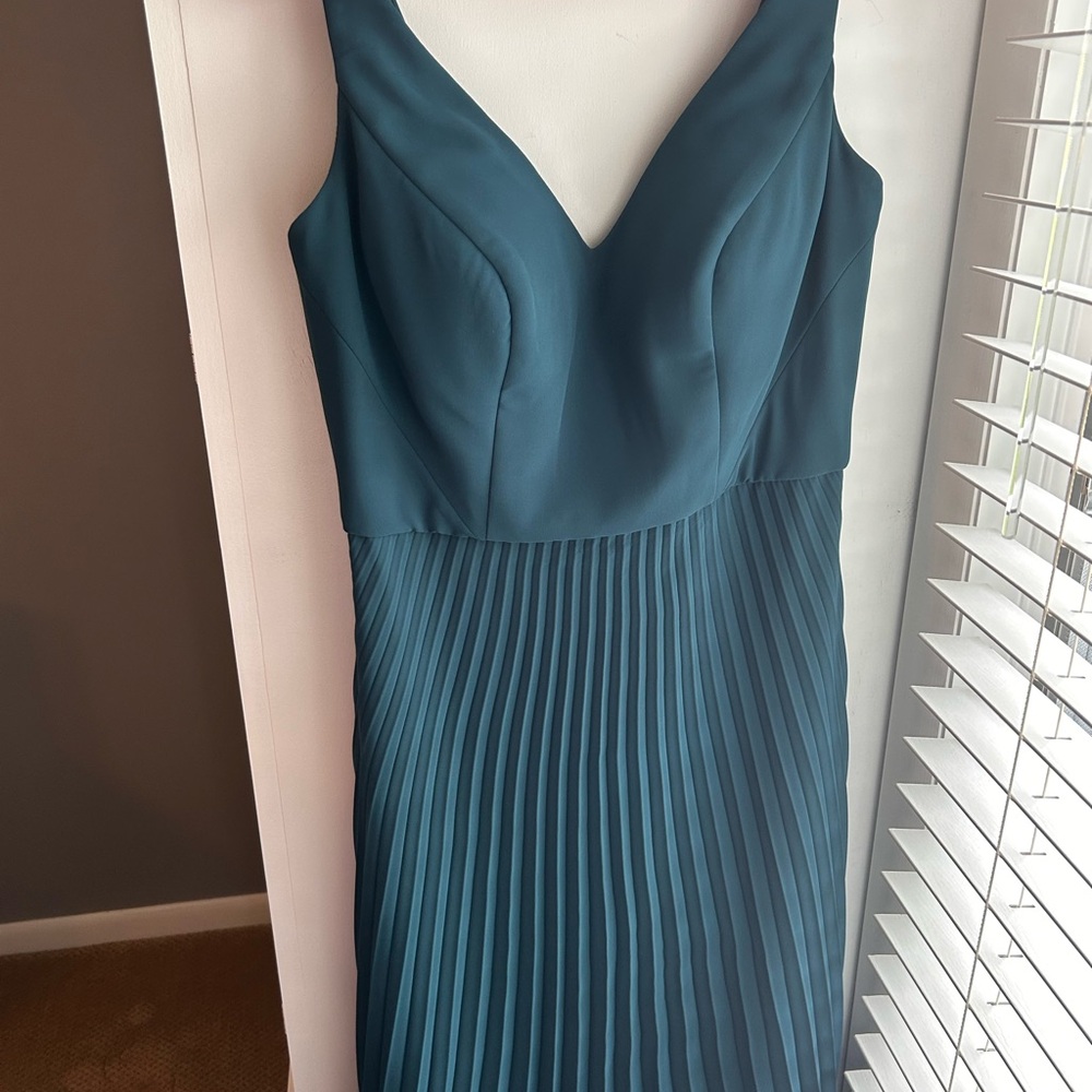 SORELLA VITA Strapless Teal Dress